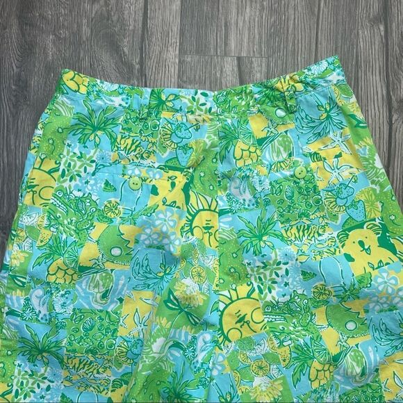 LILLY PULITZER Vintage White Label Koala Sun Bermuda Shorts Key West - Picture 14 of 16
